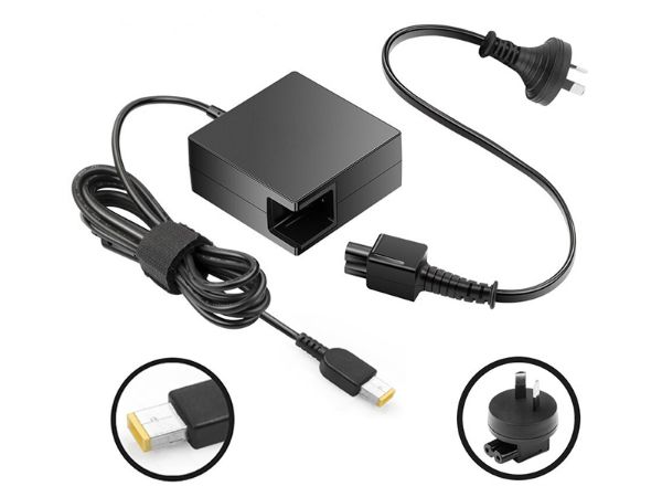 Lenovo AC Adapter Charger, 20V 3.25A 65W, Yellow Square Tip with Pin Connector for Yoga 500-14ISK, 500-14SK, 500-151BD, 500-15ISK, IdeaPad Z40, G400, G405, G405S, G500, G500S, G505, G505S, G510