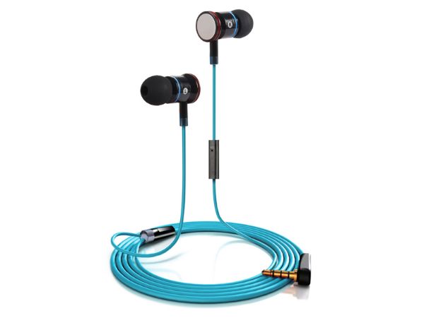 Ergonomically designed earphones with microphone. Dynamic and fashionable colour for everyday use.
