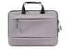 15.6" Slim Laptop Bag with multiple zipped compartments.