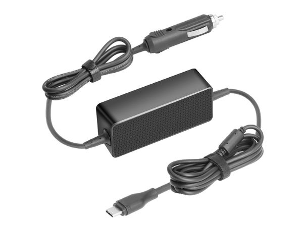 100W USB Type-C Car Charger for Laptops, Tablets and Smartphones.