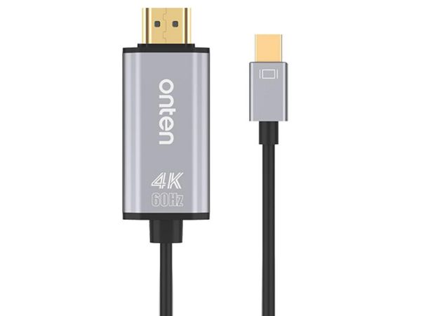 Connect a HDMI compatible 4K monitor, television or projector to your Mini Display Port desktop or laptop.