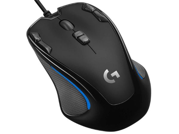 Optical gaming mouse with programmable buttons.