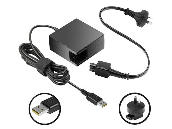 Lenovo AC Adapter Charger, 20V 3.25A 65W, Special USB Connector for Yoga 3 PRO, 900, 700, 700-14ISK, 900-13ISK, IdeaPad MIIX 700-12ISK