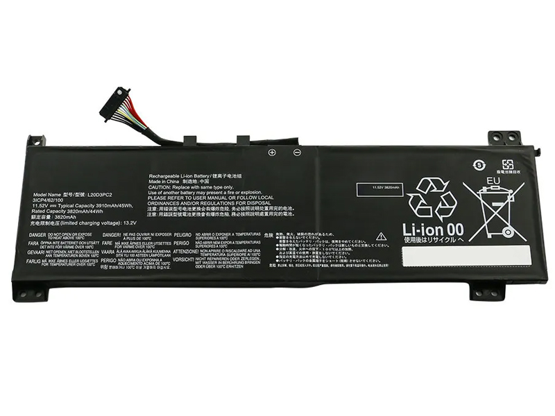 Lenovo Ideapad Gaming Lenovo Ideapad Gaming 3 15ihu6 Laptop Battery ...