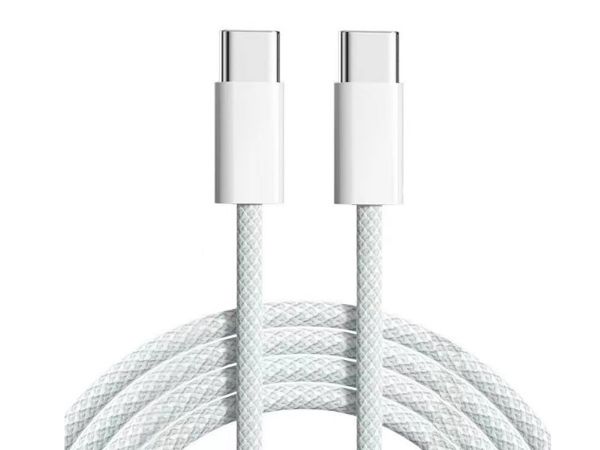 USB-C to USB-C Charging and Data Cable for charging Apple MacBook Air and MacBook Pro